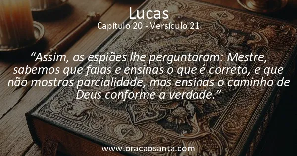 Lucas 20:21