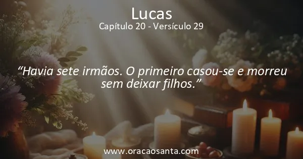 Lucas 20:29
