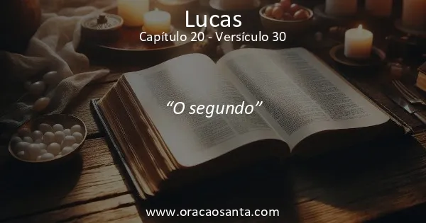 Lucas 20:30