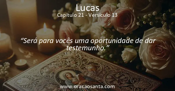 Lucas 21:13