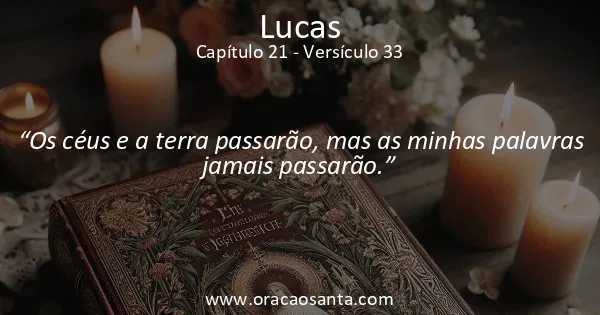 Lucas 21:33