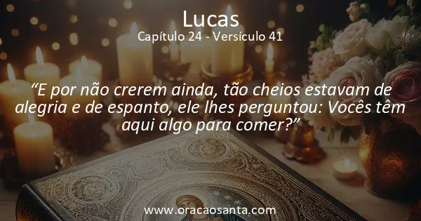 Lucas 24:41