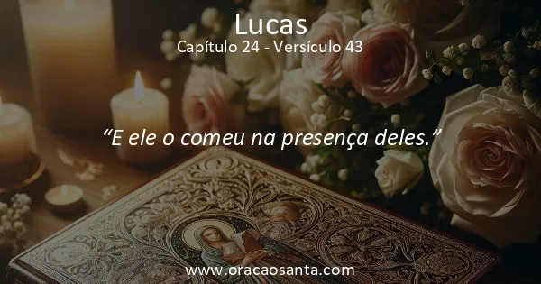 Lucas 24:43