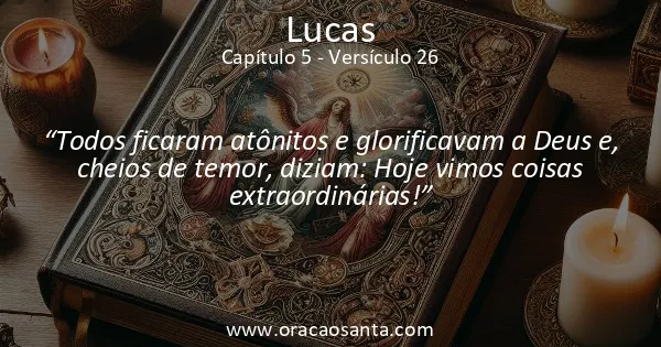 Lucas 5:26