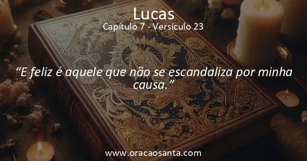 Lucas 7:23