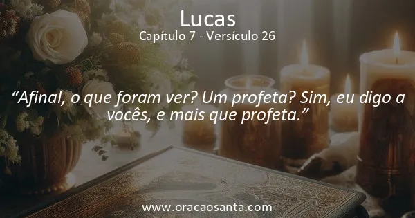 Lucas 7:26