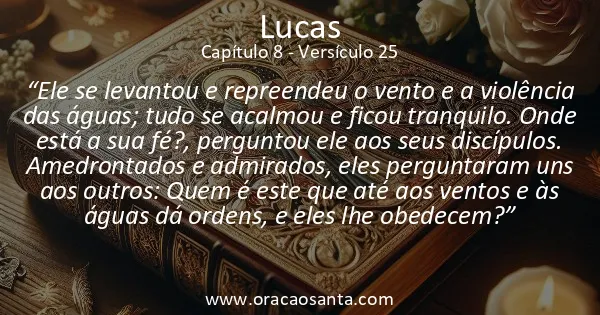 Lucas 8:25