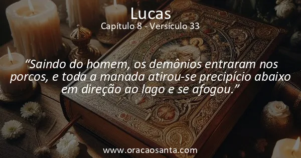 Lucas 8:33