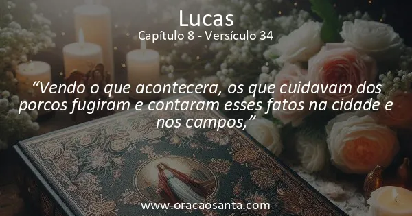 Lucas 8:34