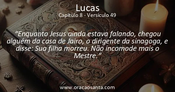 Lucas 8:49