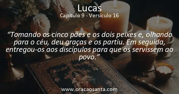 Lucas 9:16