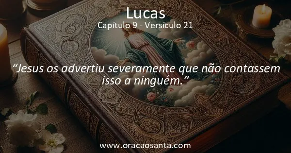 Lucas 9:21