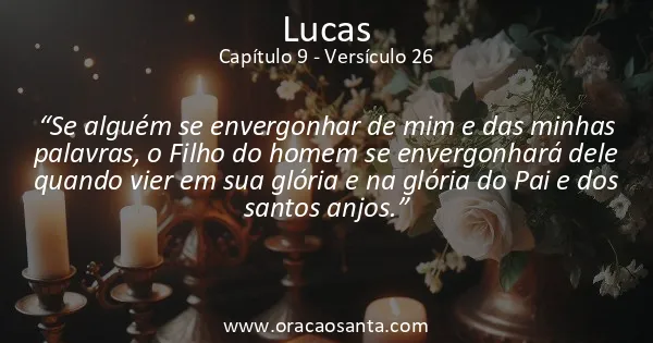 Lucas 9:26