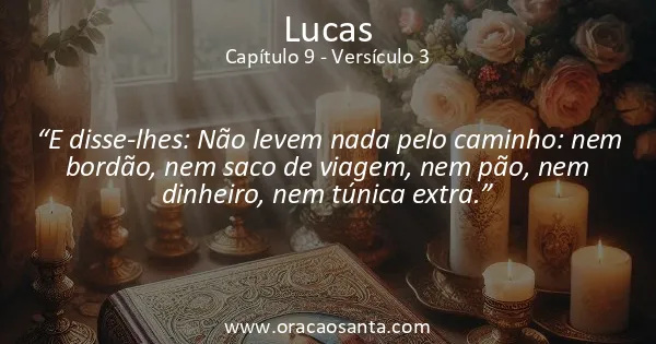 Lucas 9:3