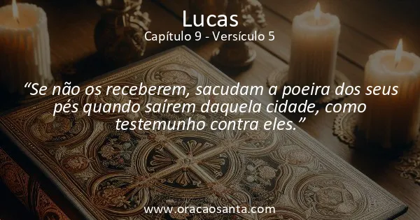 Lucas 9:5