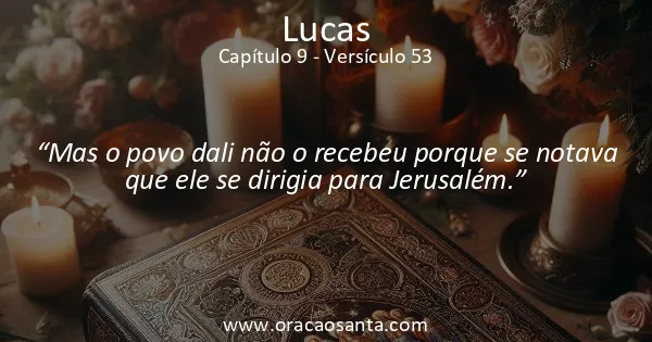 Lucas 9:53