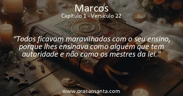 Marcos 1:22