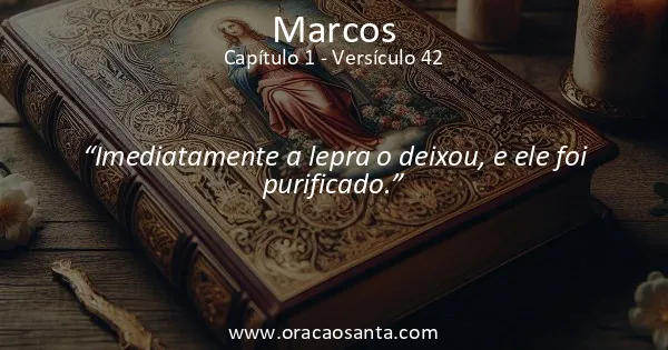 Marcos 1:42