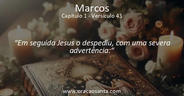 Marcos 1:43