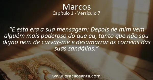 Marcos 1:7