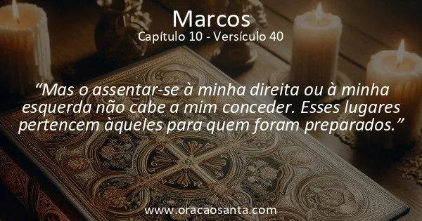 Marcos 10:40