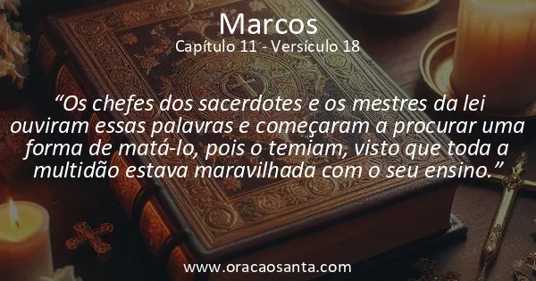 Marcos 11:18