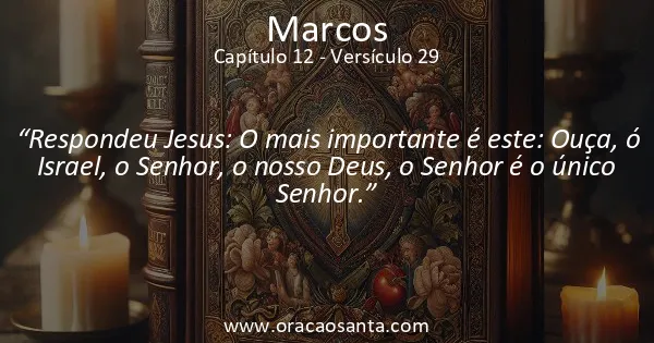 Marcos 12:29