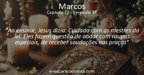 Marcos 12:38
