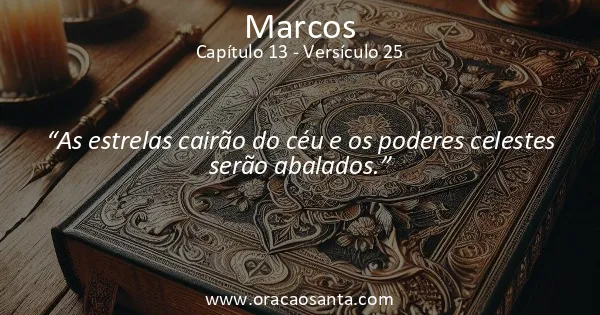 Marcos 13:25