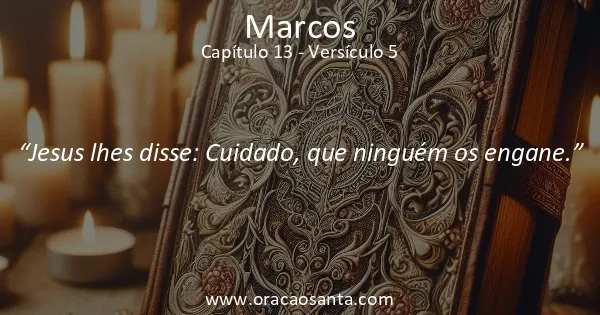 Marcos 13:5