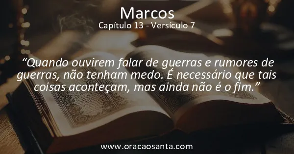 Marcos 13:7