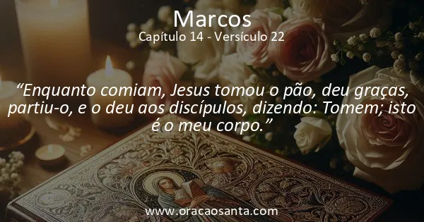 Marcos 14:22