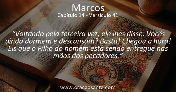Marcos 14:41