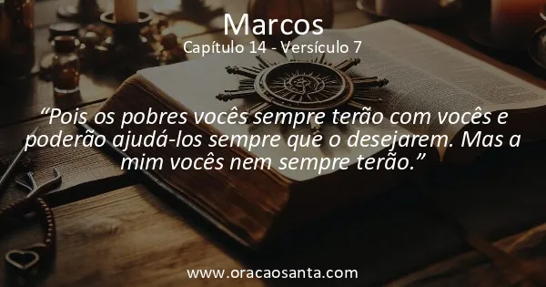 Marcos 14:7