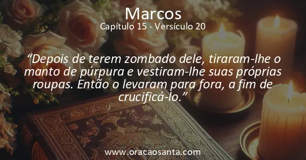 Marcos 15:20