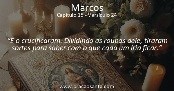 Marcos 15:24