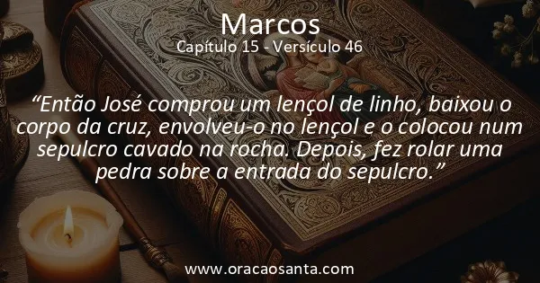 Marcos 15:46