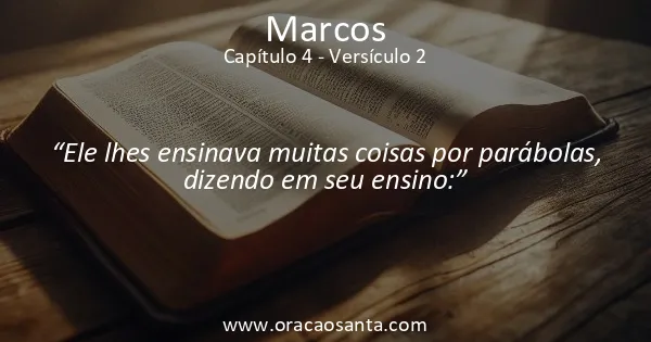 Marcos 4:2