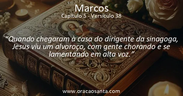 Marcos 5:38
