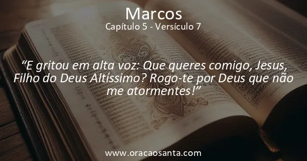 Marcos 5:7