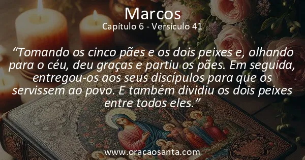 Marcos 6:41