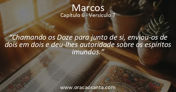 Marcos 6:7