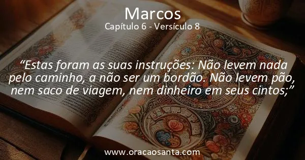 Marcos 6:8