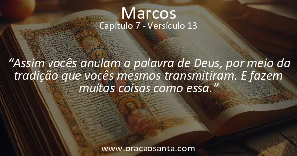 Marcos 7:13