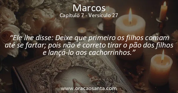 Marcos 7:27