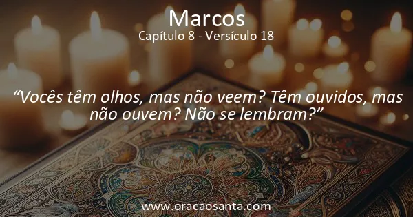 Marcos 8:18