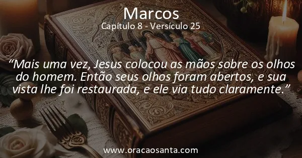 Marcos 8:25