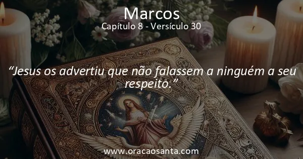 Marcos 8:30