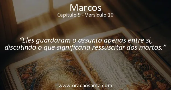 Marcos 9:10