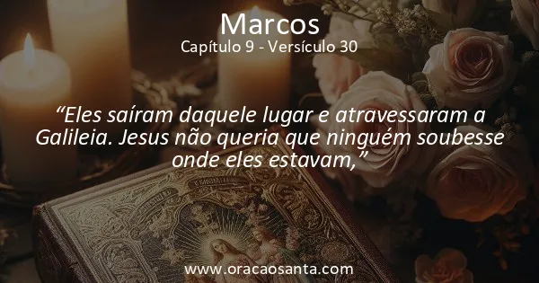 Marcos 9:30